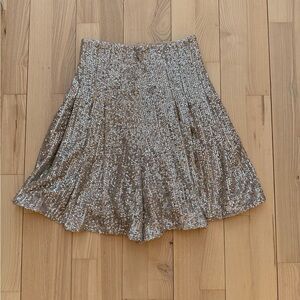 NWT Rochas Paris Sequin Skort